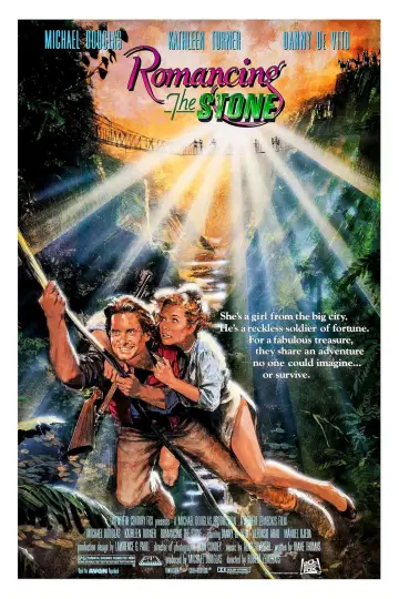 Poster to the movie "Romancing the Stone" #723922