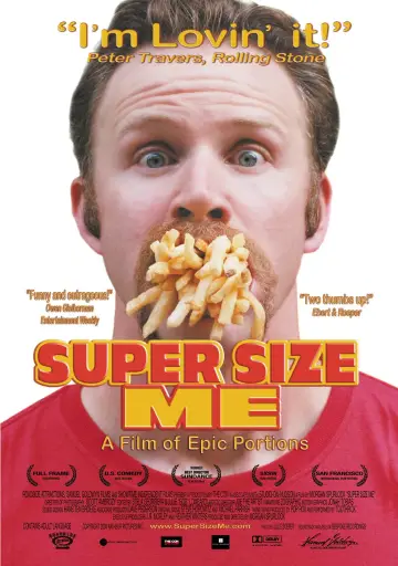 Poster to the movie "Super Size Me" #1086746