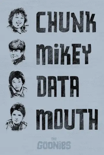 Poster to the movie "The Goonies" #647215