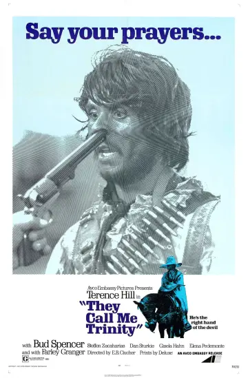 Poster to the movie "They Call Me Trinity" #860002