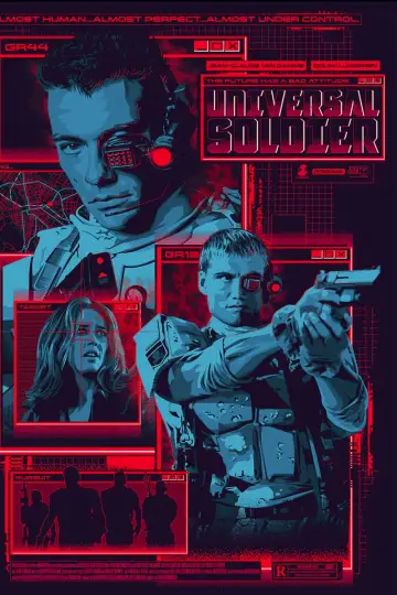 Poster to the movie "Universal Soldier" #863395