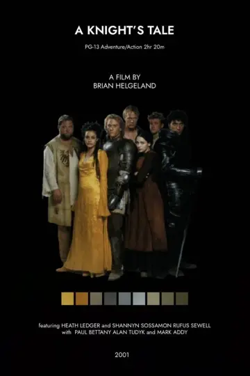 Poster to the movie "A Knight