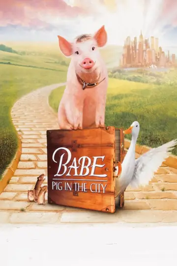 Poster to the movie "Babe: Pig in the City" #937418