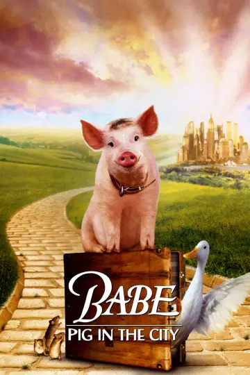 Poster to the movie "Babe: Pig in the City" #937420