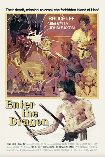 Poster to the movie "Enter the Dragon" #852136