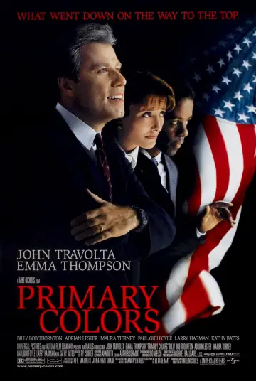 Poster to the movie "Primary Colors" #1056726