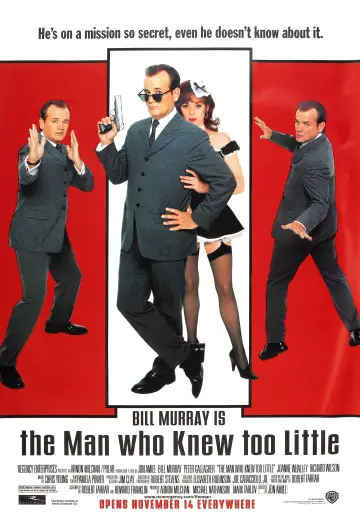 Poster to the movie "The Man Who Knew Too Little" #999377