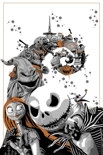 Poster to the movie "The Nightmare Before Christmas" #185348