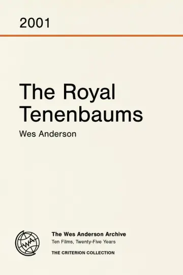 Poster to the movie "The Royal Tenenbaums" #812487