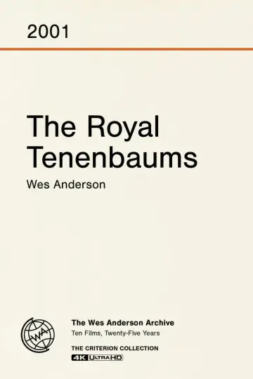 Poster to the movie "The Royal Tenenbaums" #812489