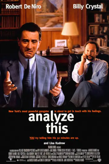 Poster to the movie "Analyze This" #1581075