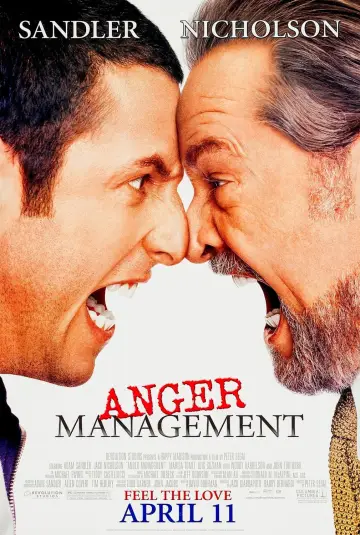 Poster to the movie "Anger Management" #856441