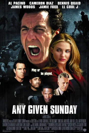 Poster to the movie "Any Given Sunday" #863625