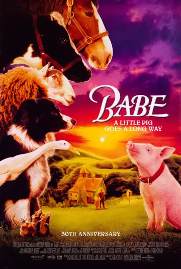 Poster to the movie "Babe" #719903