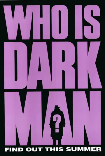 Poster to the movie "Darkman" #672430