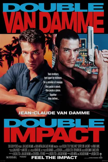 Poster to the movie "Double Impact" #808252