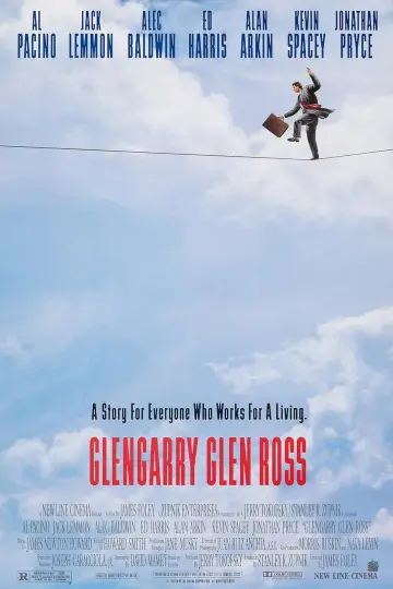 Poster to the movie "Glengarry Glen Ross" #988095
