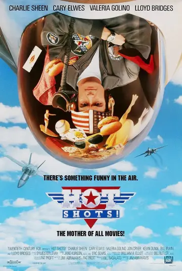 Poster to the movie "Hot Shots!" #699922