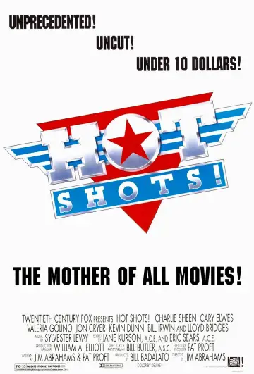 Poster to the movie "Hot Shots!" #852315