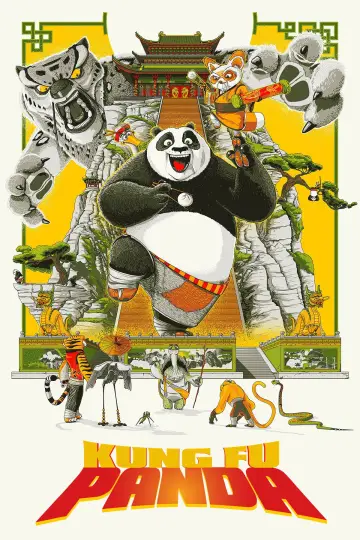 Poster to the movie "Kung Fu Panda" #1626426