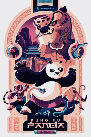 Poster to the movie "Kung Fu Panda" #569042