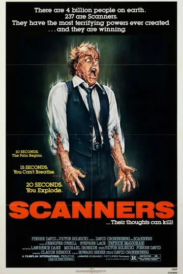 Poster to the movie "Scanners" #685465