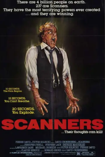 Poster to the movie "Scanners" #685500
