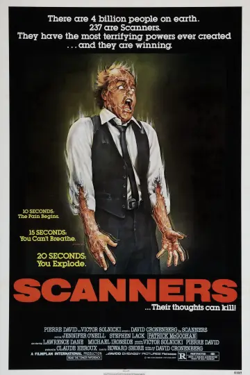 Poster to the movie "Scanners" #898776