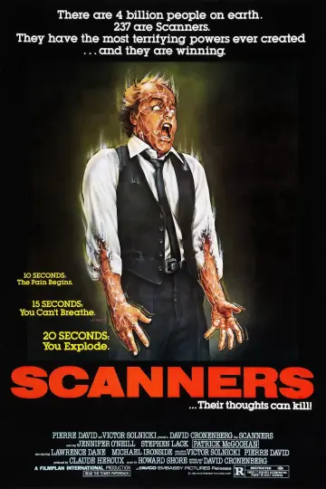 Poster to the movie "Scanners" #980482