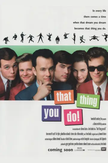 Poster to the movie "That Thing You Do!" #882972