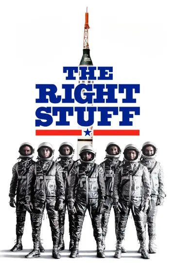 Poster to the movie "The Right Stuff" #888878