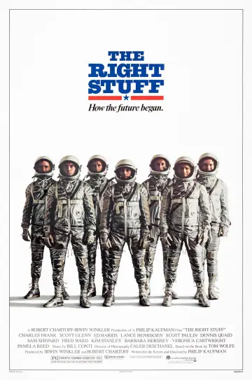 Poster to the movie "The Right Stuff" #888880