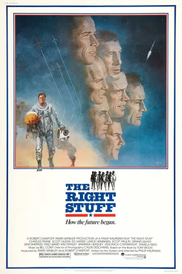 Poster to the movie "The Right Stuff" #888882