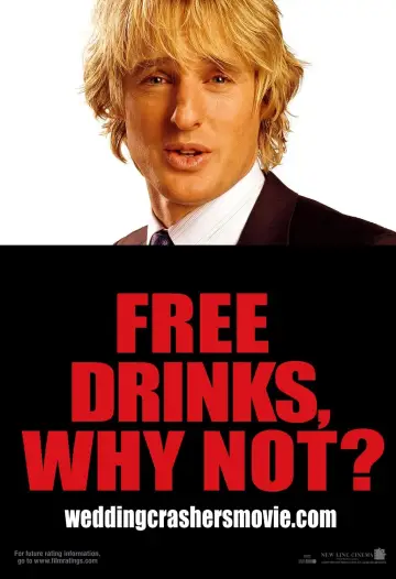 Poster to the movie "Wedding Crashers" #721844