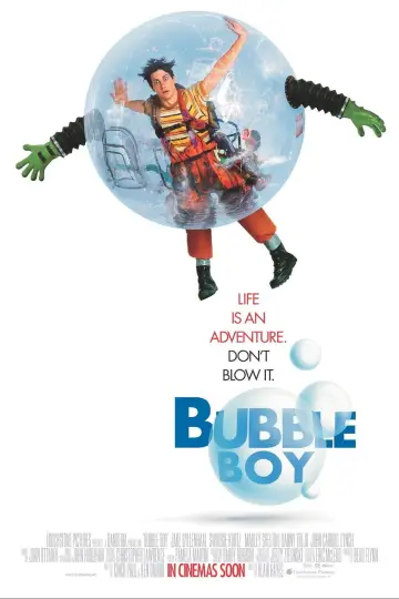 Poster to the movie "Bubble Boy" #892207