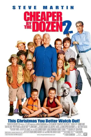 Poster to the movie "Cheaper by the Dozen 2" #867975