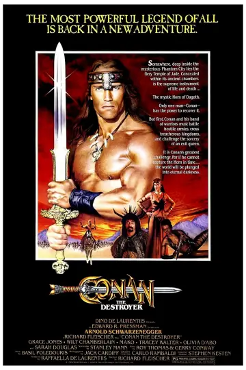 Poster to the movie "Conan the Destroyer" #86704