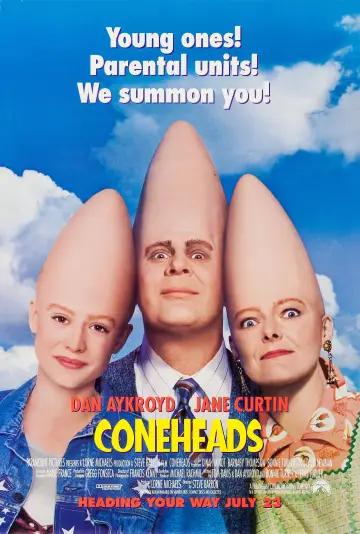 Poster to the movie "Coneheads" #859549