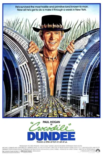 Poster to the movie "Crocodile Dundee" #916302