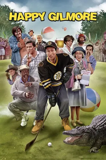 Poster to the movie "Happy Gilmore" #810130
