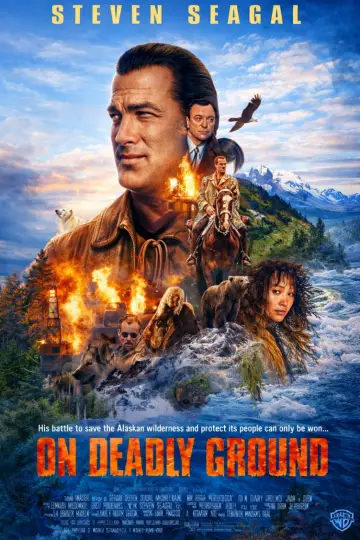 Poster to the movie "On Deadly Ground" #905259