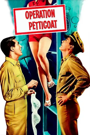 Poster to the movie "Operation Petticoat" #990380