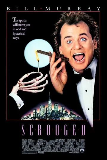 Poster to the movie "Scrooged" #869912