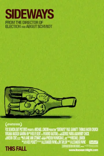 Poster to the movie "Sideways" #790102