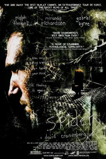 Poster to the movie "Spider" #871930