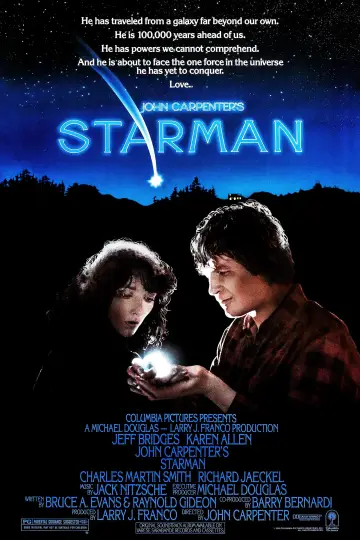 Poster to the movie "Starman" #874997