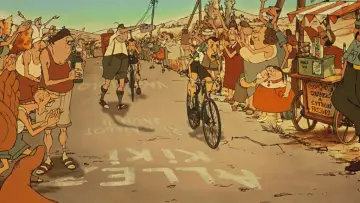 Backdrop to the movie "The Triplets of Belleville" #221643