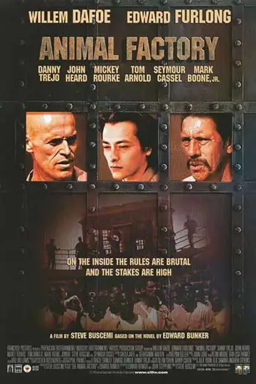 Poster to the movie "Animal Factory" #1092018