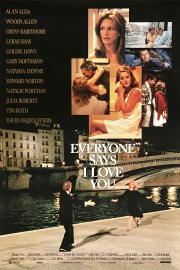 Poster to the movie "Everyone Says I Love You" #998292