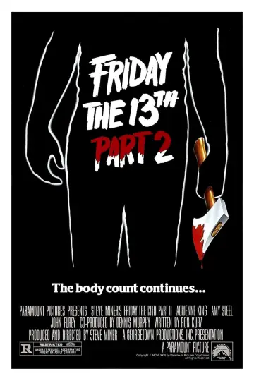 Poster to the movie "Friday the 13th Part 2" #665867